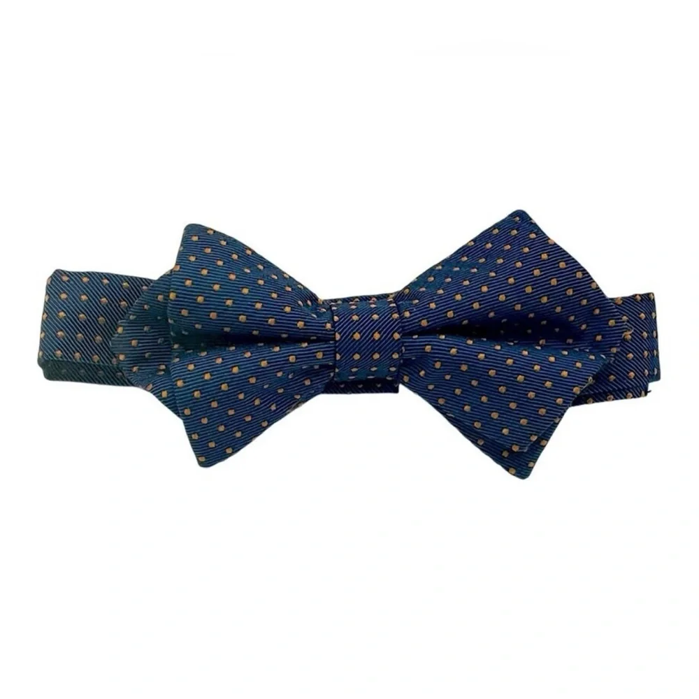 Nordstrom Boy’s‎ Blue Joey Dot Silk Bow Tie One Size